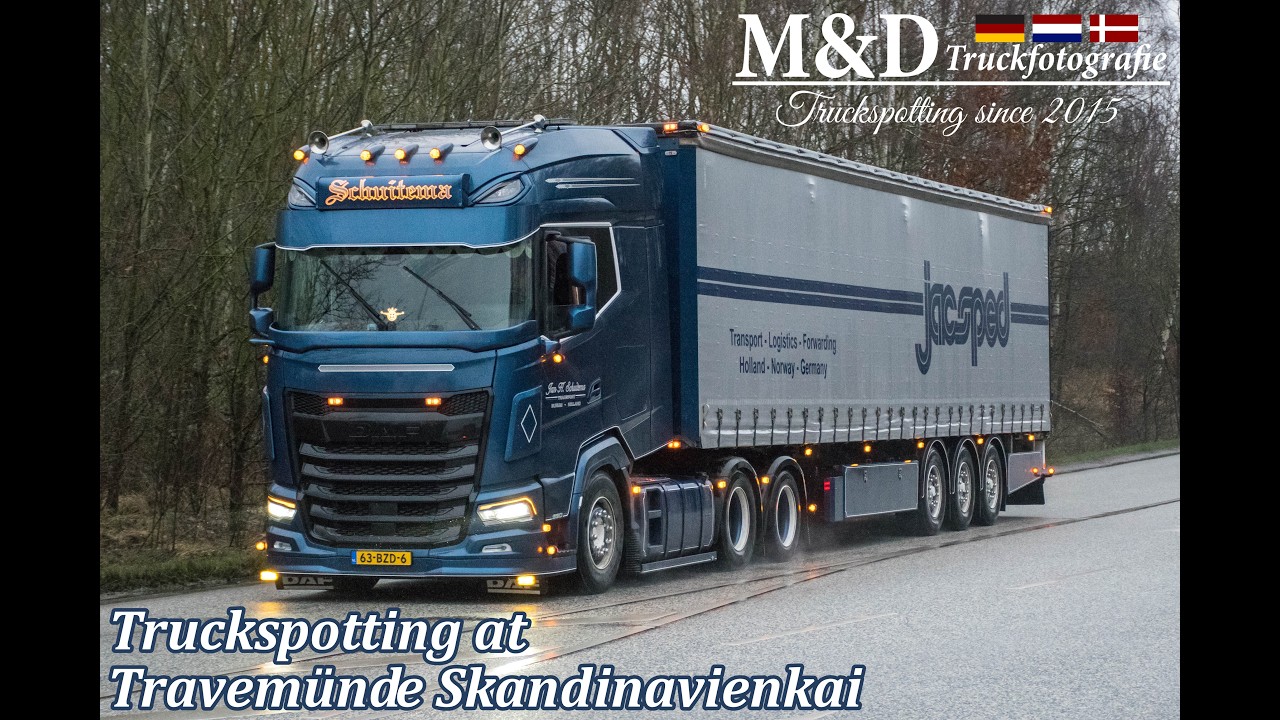Truckspotting at Travem&uuml;nde Skandinavienkai / Truck Mix / Schuitema, Hartman, D. Vrielink, Riemersma