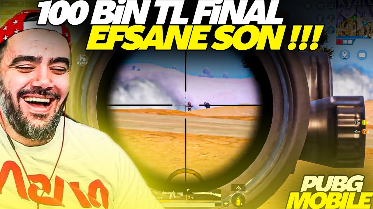 100.000 TL TURNUVADA SON ANDA BAKIN NE OLDU !! PUBG MOBILE