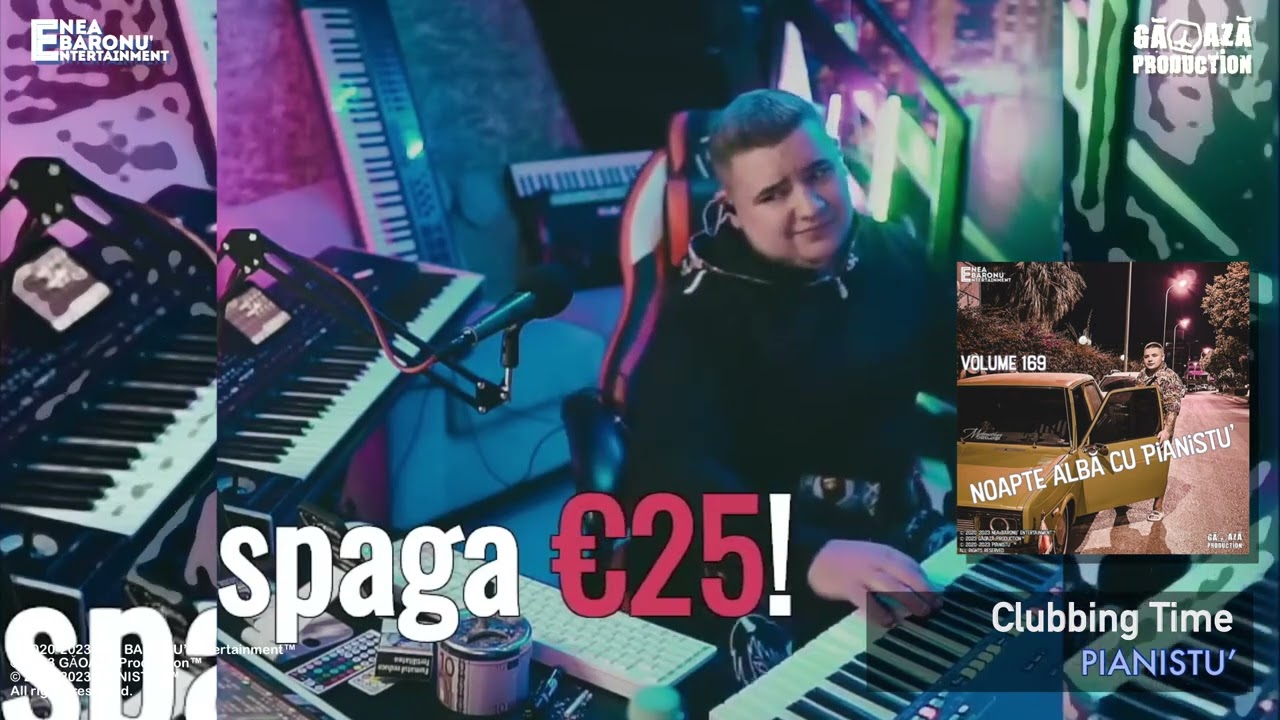 PIANISTU' - Clubbing Time 👉 LIVE 👈
