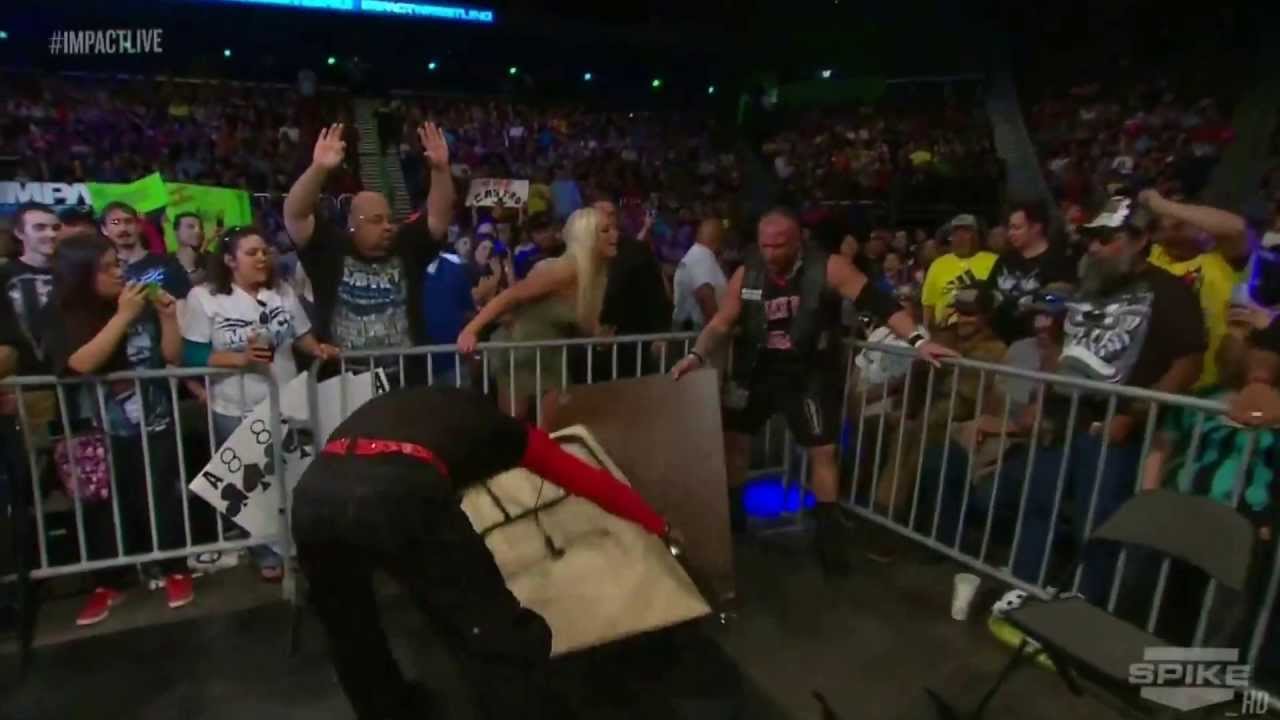 TNA Bubba Ray - Jeff Hardy Table Botch 11-04-2013
