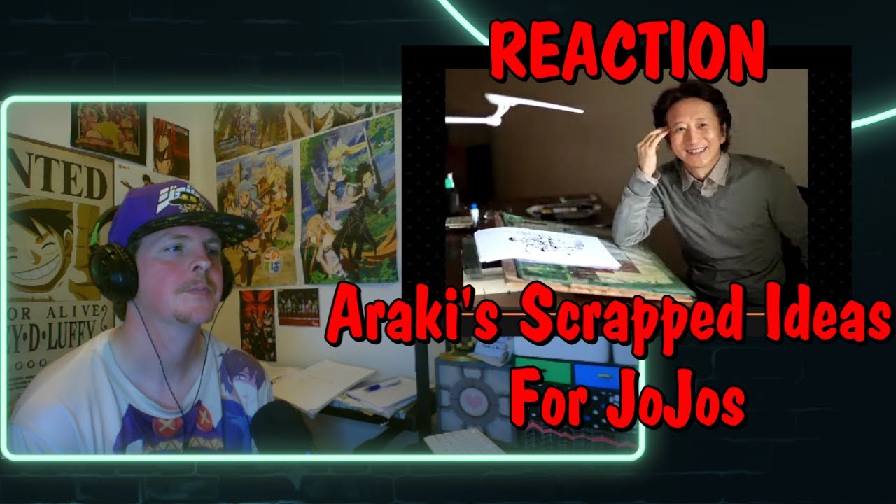 Araki's Scrapped Ideas For JoJo REACTION