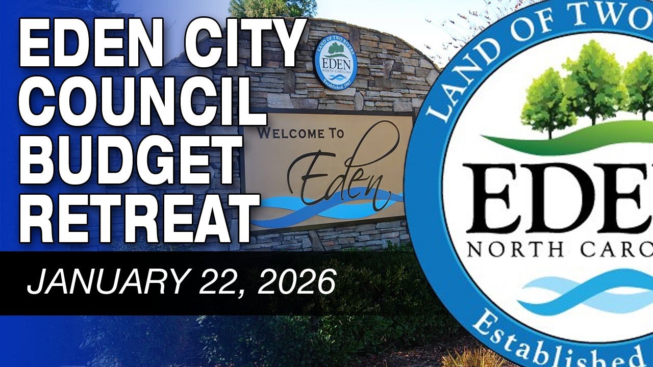 January 22, 2026 Eden City Council Budget Retreat