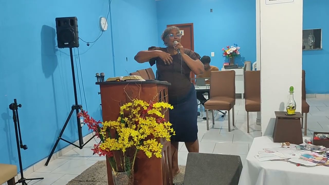 Pregação: Pr(a) Patrícia Carvalho                                            Texto Bíblico:Salmos 46