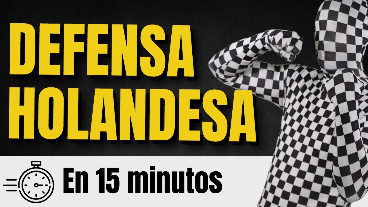 DEFENSA HOLANDESA ENIGMÁTICA ✅ Aperturas de Ajedrez con Negras contra d4