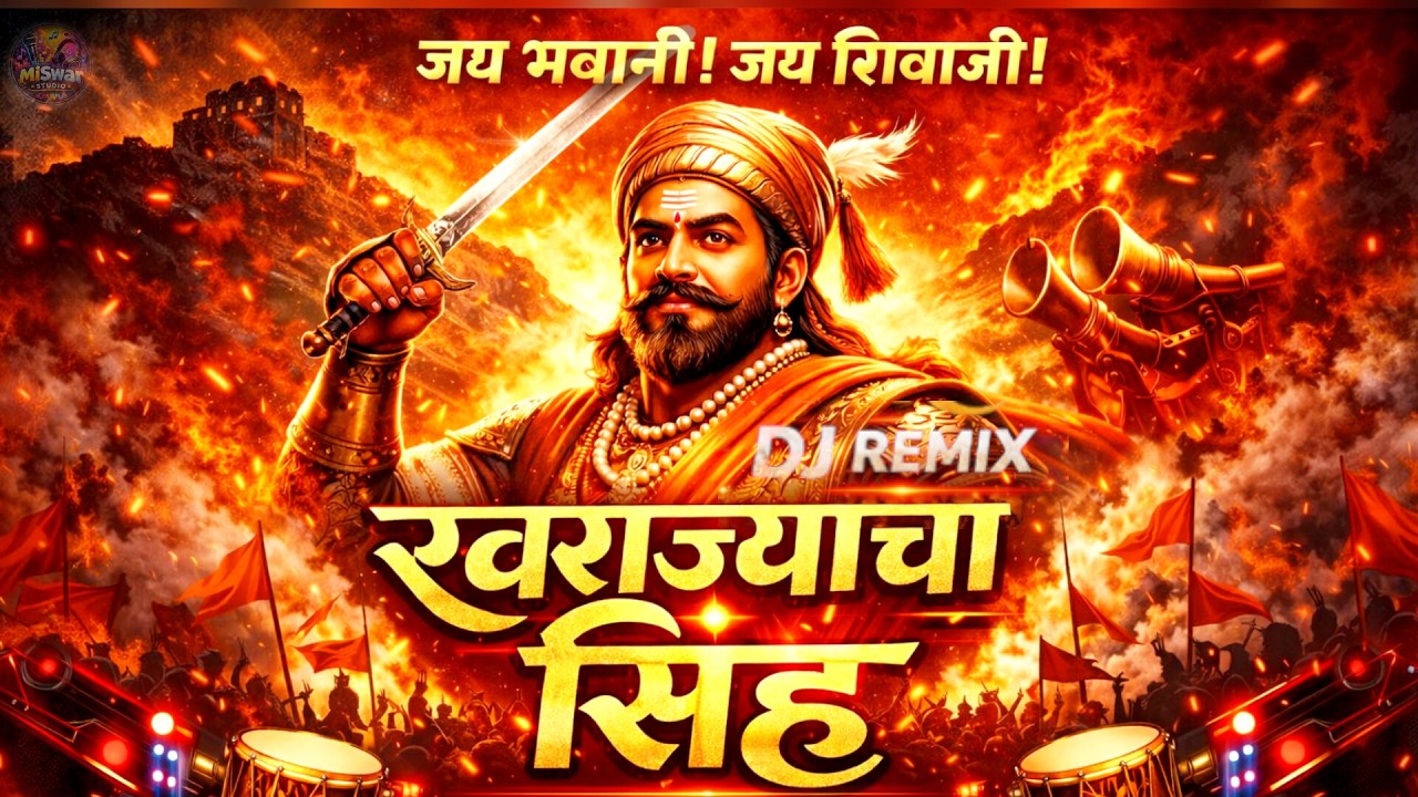 स्वराज्याचा सिंह – Chhatrapati Shivaji Maharaj DJ Remix Song | Marathi Power Anthem Jay Shivaji Song