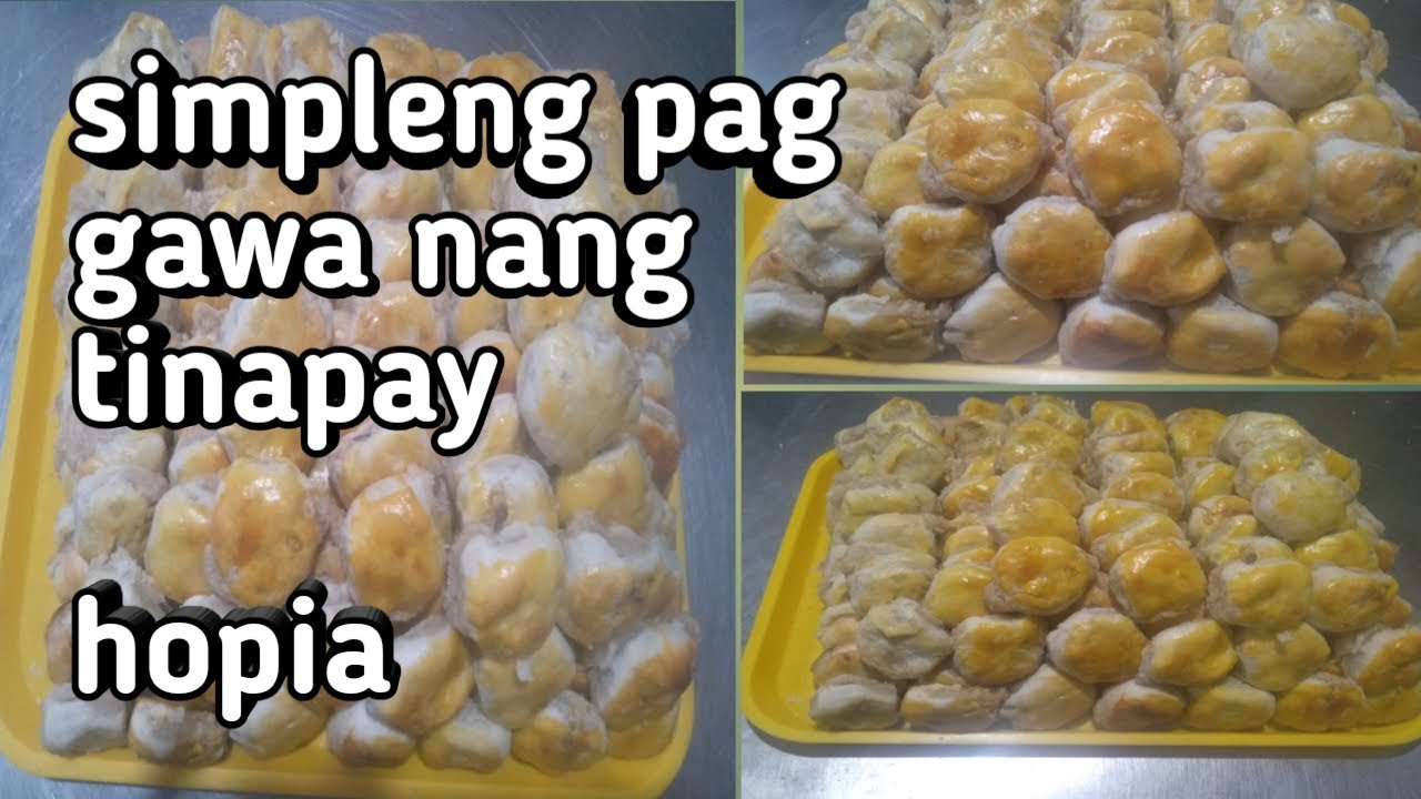 Hopia recipe by master baker