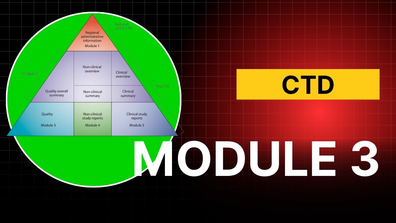 Объяснение модуля 3 CTD: Досье качества (CMC)