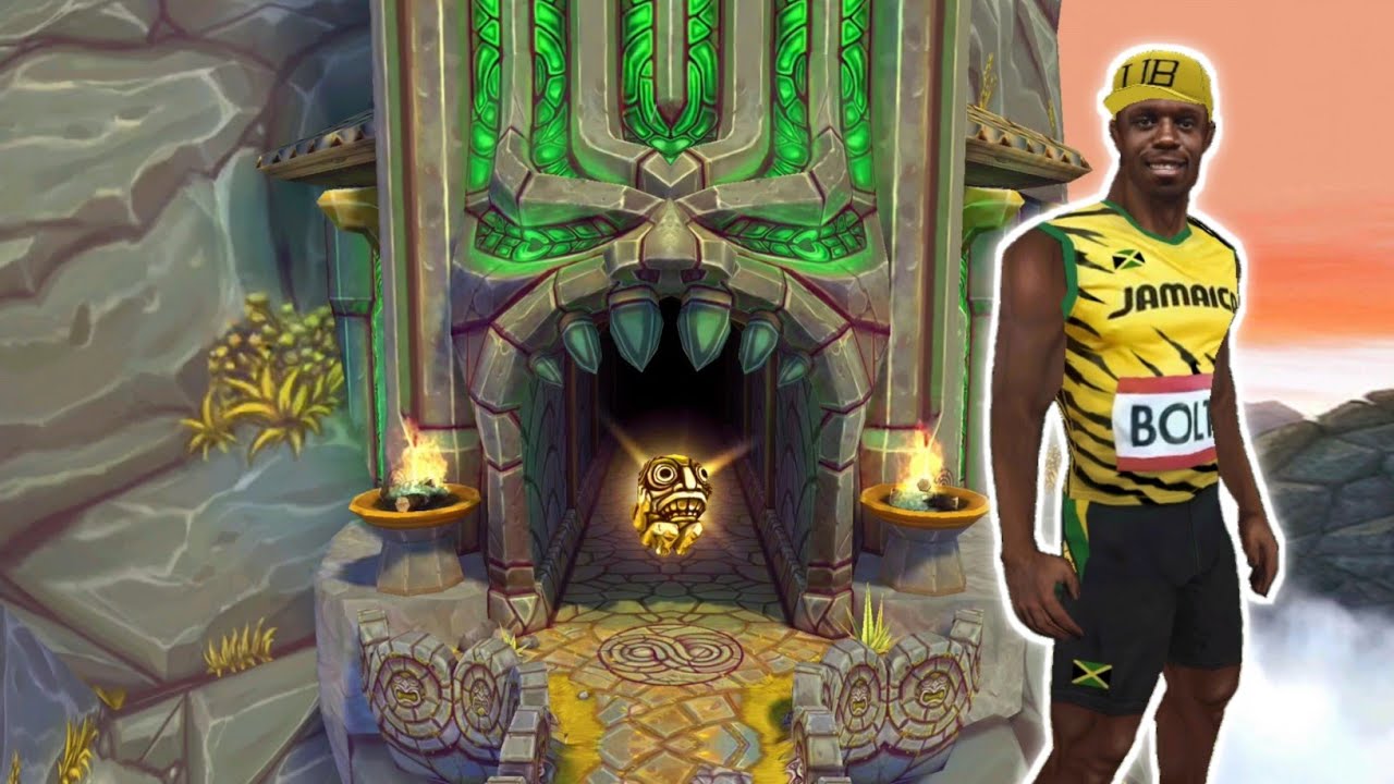 Temple Run 2 - Sky Summit - Usain Bolt Champion - Fullscreen Gameplay