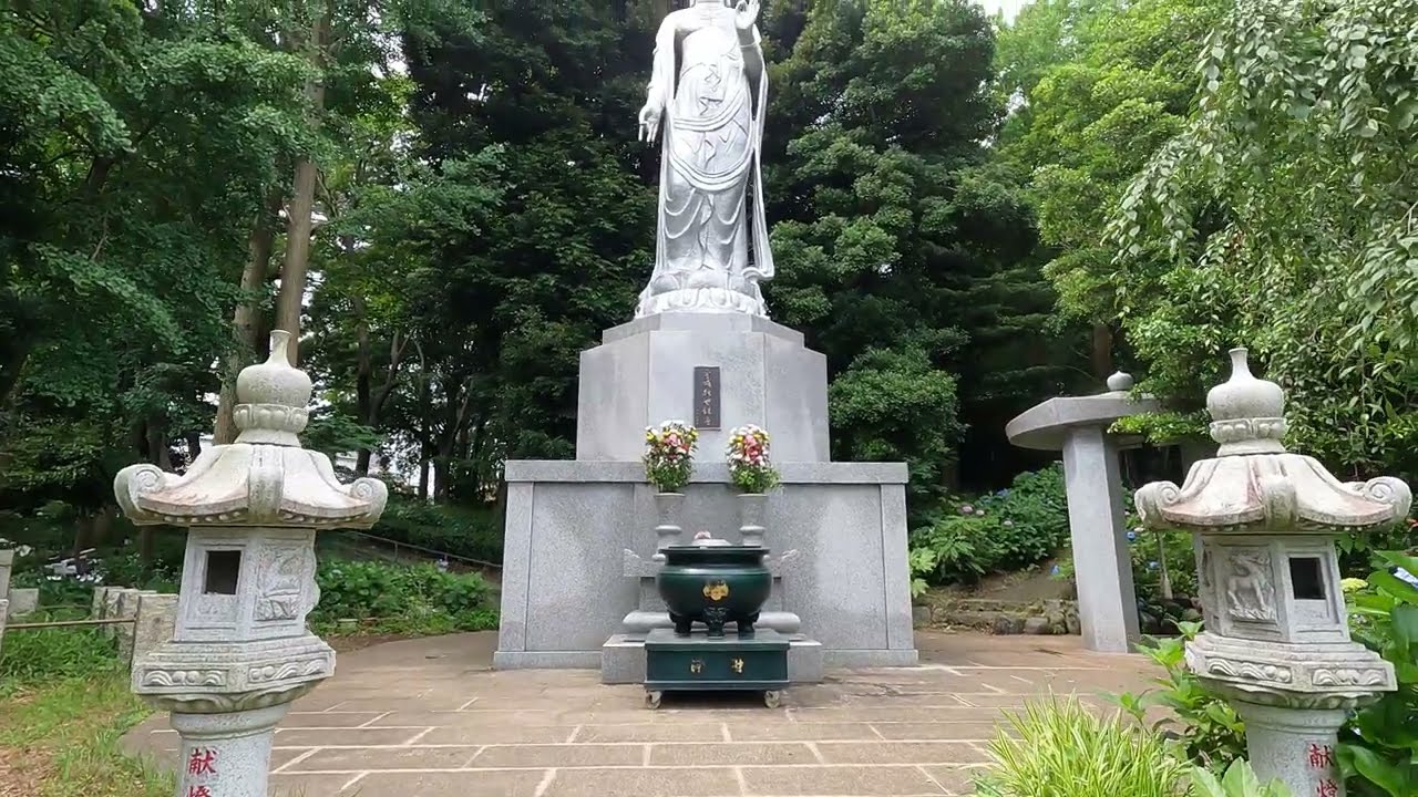 大本山總持寺平成救世観音像と鐘の音
