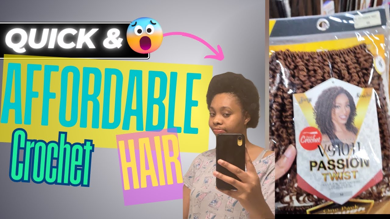 Effortless Crochet Install Using Zury passion twist & sensational Spring Twist Hair!”