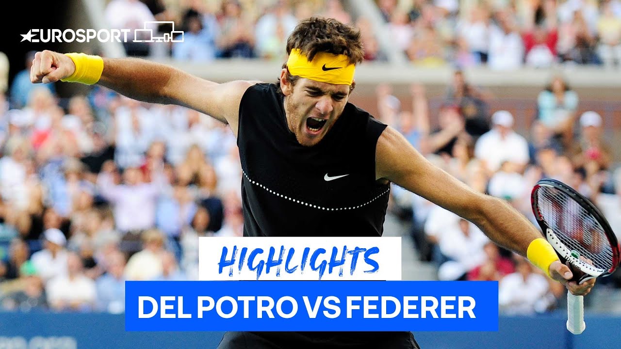When Juan Martin Del Potro beat Roger Federer in the 2009 US Open Final | Eurosport Tennis