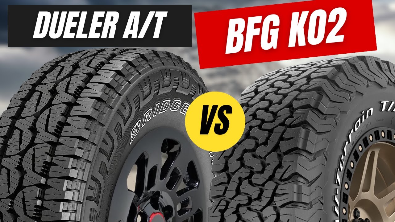 Bridgestone Dueler A/T Revo 3 против BF Goodrich KO2