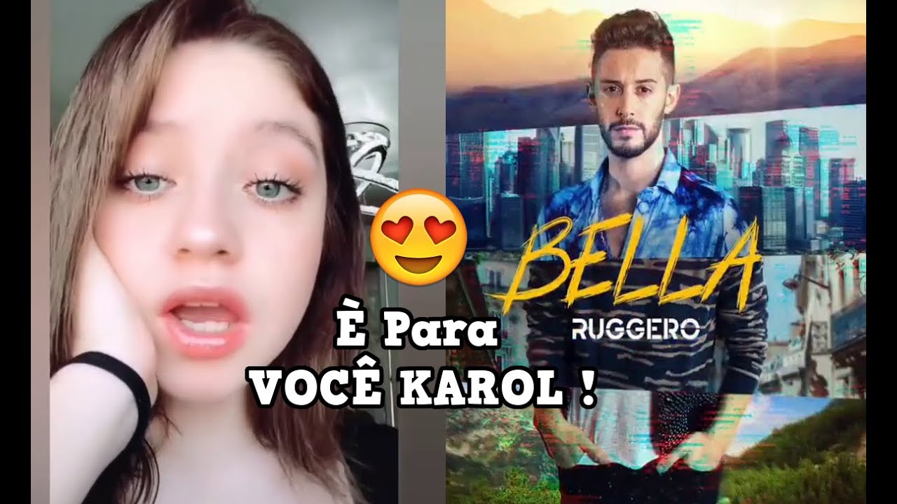 RUGGAROL CONFIRMADO RUGGERO APAIXONADO DEDICA A CANÇÃO BELLA PARA KAROL SEVILLA
