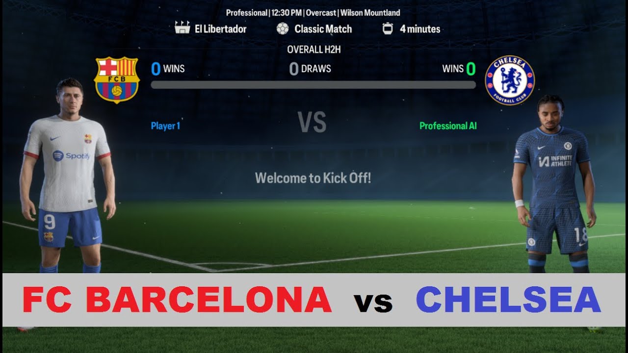FC BARCELONA  vs  CHELSEA