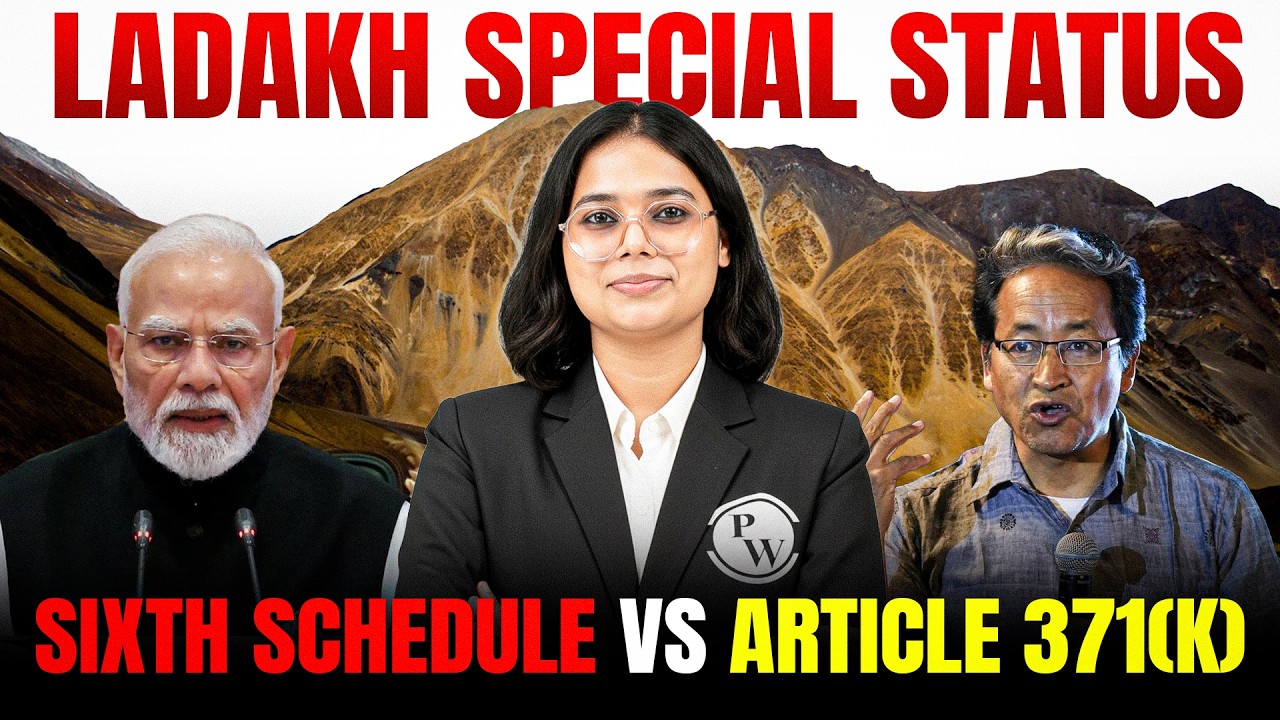 What is Article 371(K)? | Ladakh's Special Status Proposal | CLAT Current Affairs