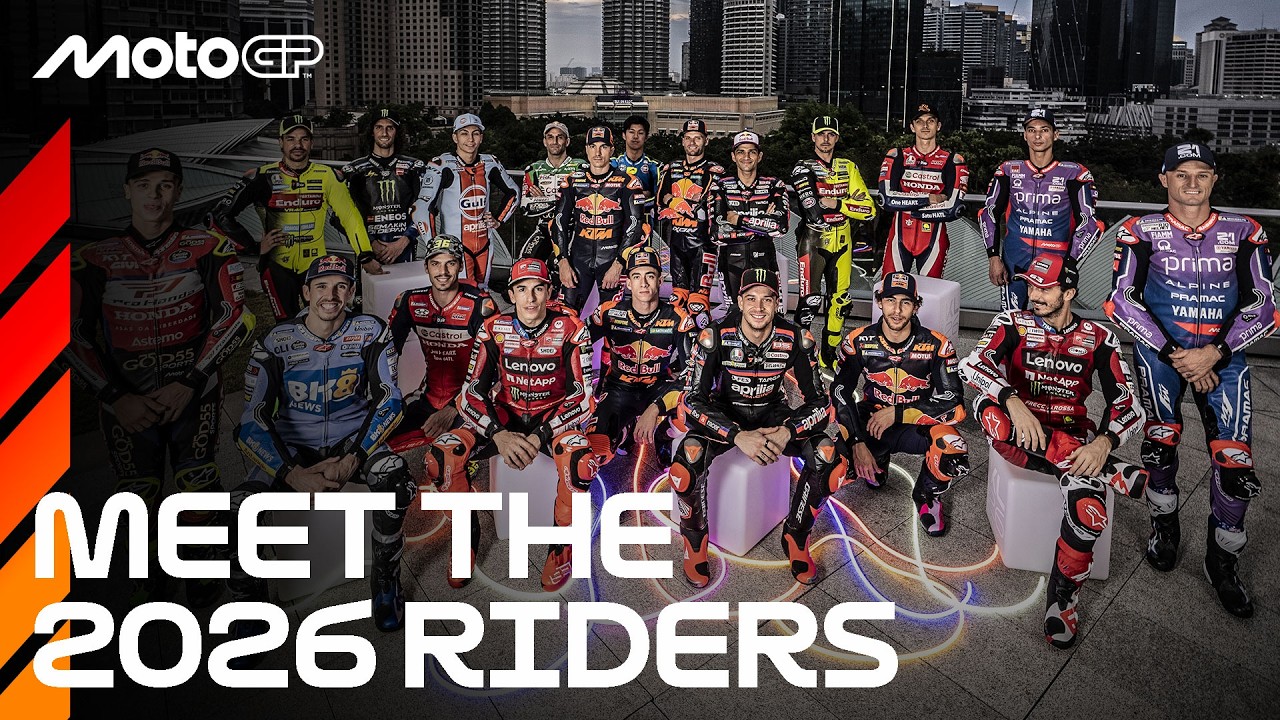 Meet the 2026 MotoGP Riders 🎓🏍️