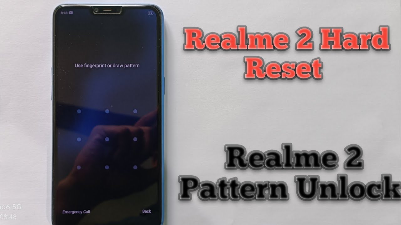 Realme2 Hard Reset||Realme 2 Pattern Unlock