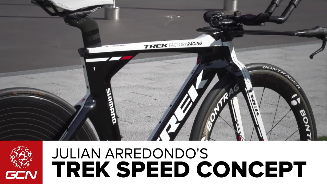 Julian Arredondo's Trek Speed Concept Time Trial Bike