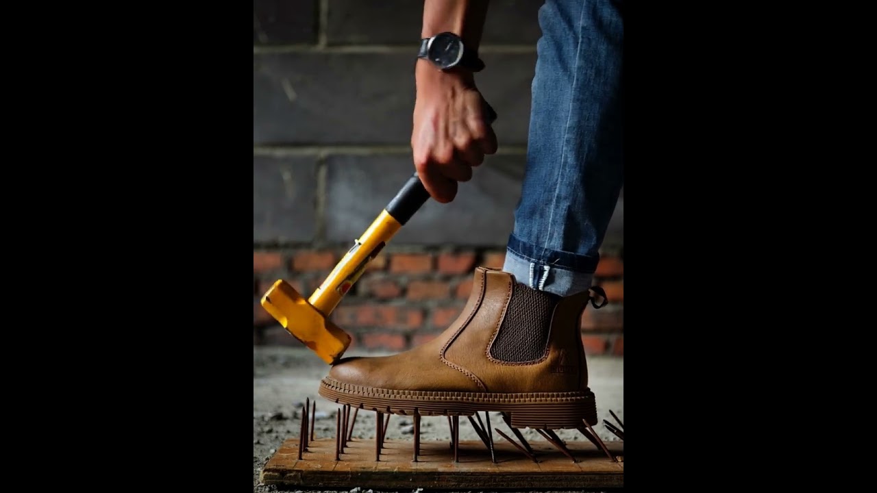 Steel Toe Safety Shoes | Impact-Resistant Work Footwear
