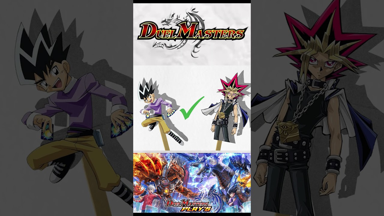 Почему люди думают, что Duel Masters &mdash; это клон Yu-Gi-Oh! #мультфильмысубботнимутром