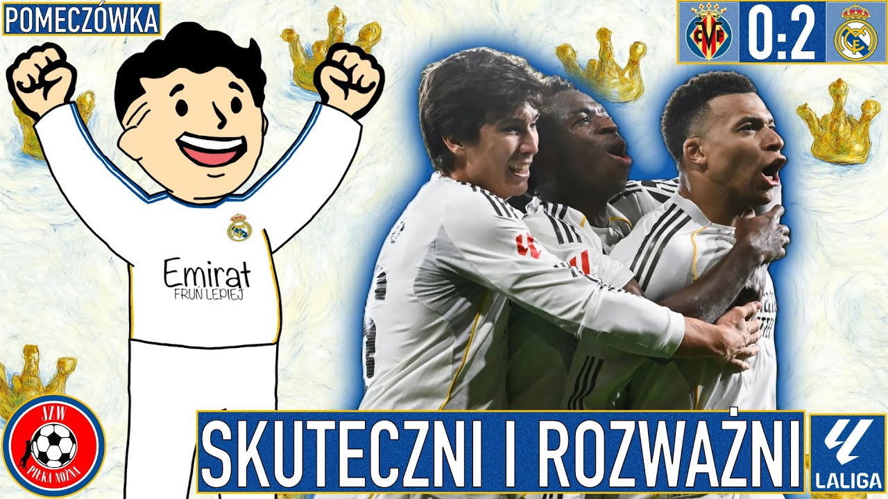 Skuteczni i rozważni | Villarreal 0:2 Real Madryt