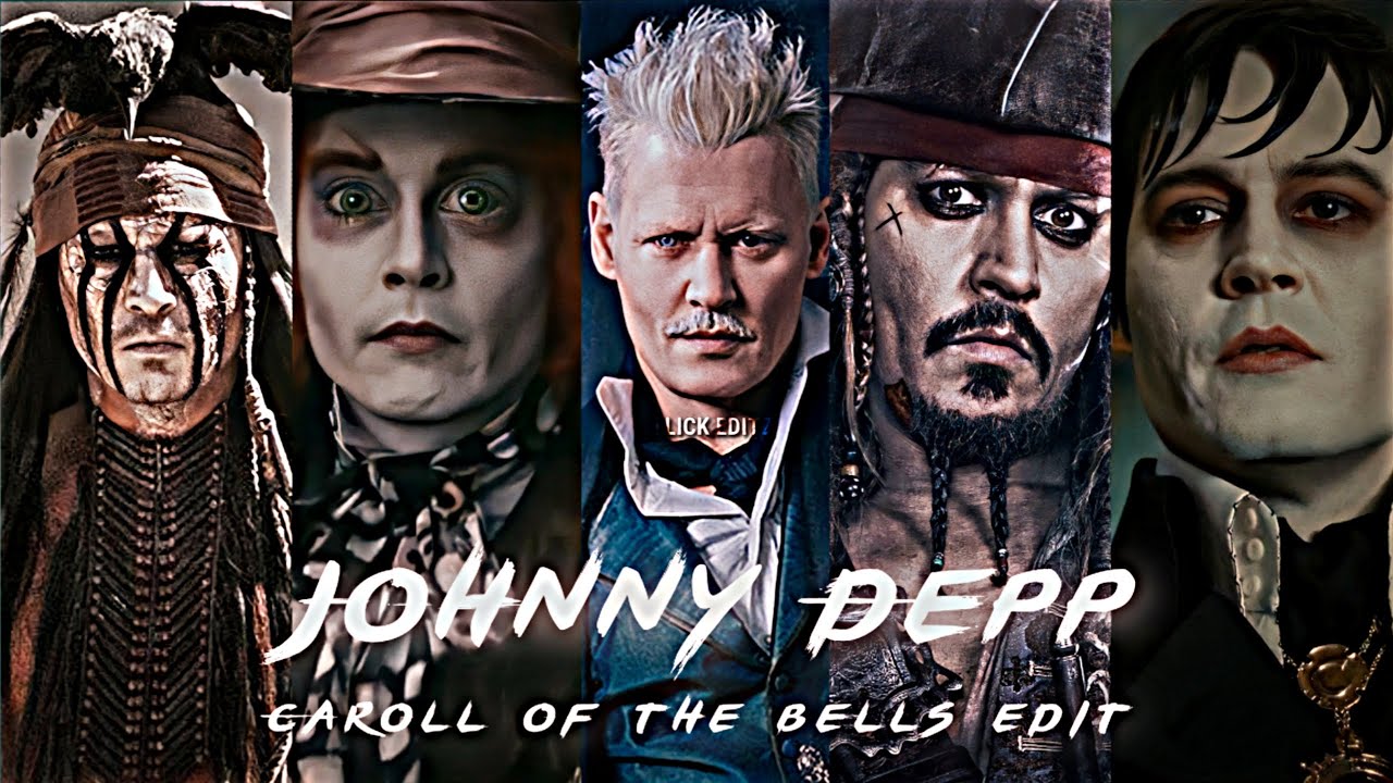Carol of the Bells Ft. JOHNNY DEPP Edit | 4K WhatsApp Status