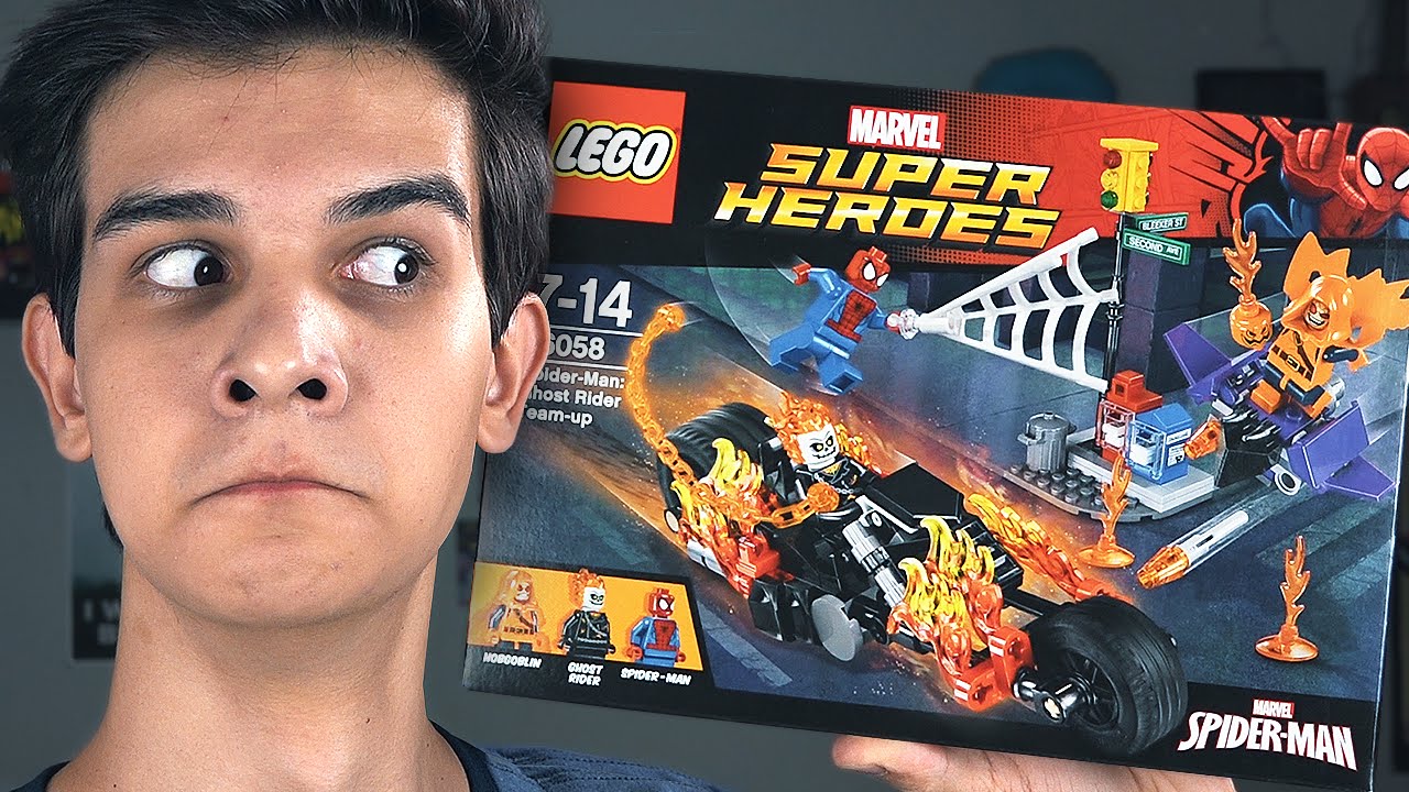 LEGO Marvel Призрачный Гонщик- Набор На Обзор (76058)