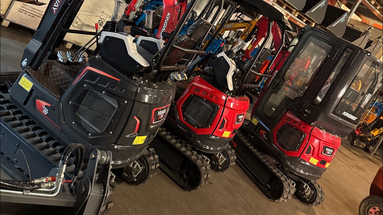 YAMA H15 #kingwaydeutschland #minibagger #bayern #landshut #perkins #kubota #laidong #bagger
