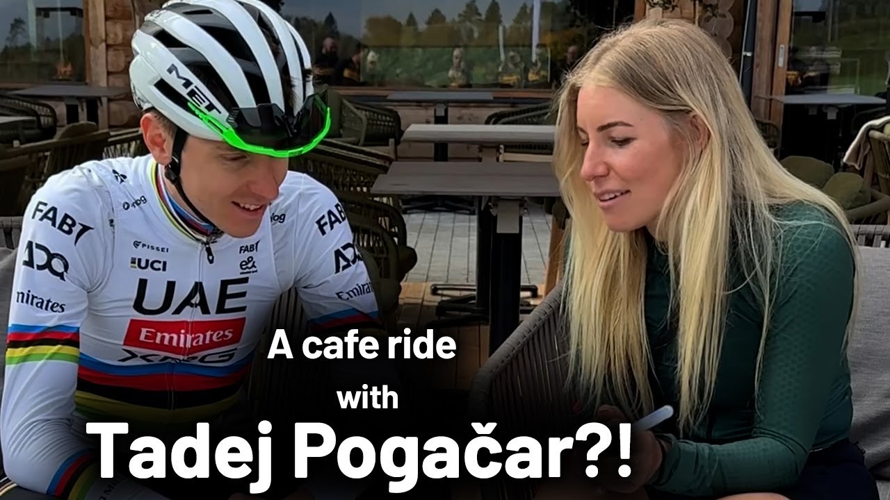 What is a Cafe Ride like with Tadej Pogačar