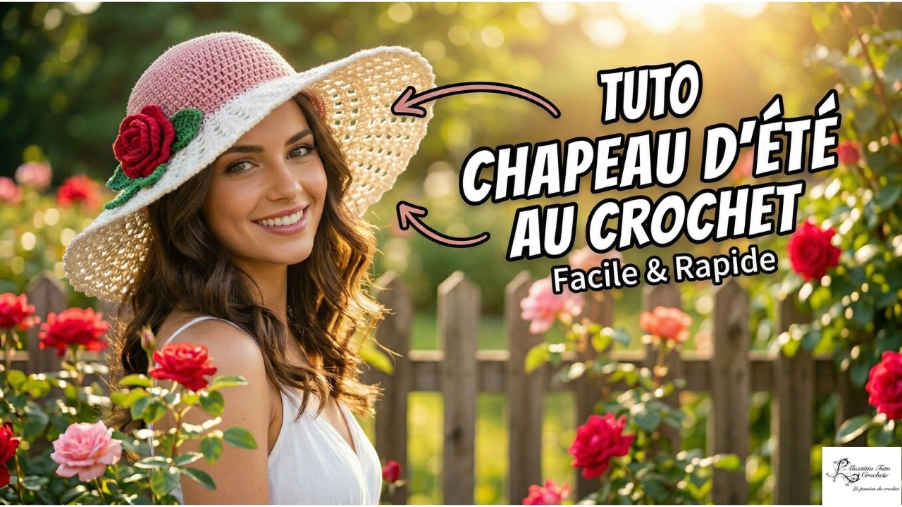 Tuto chapeau au crochet