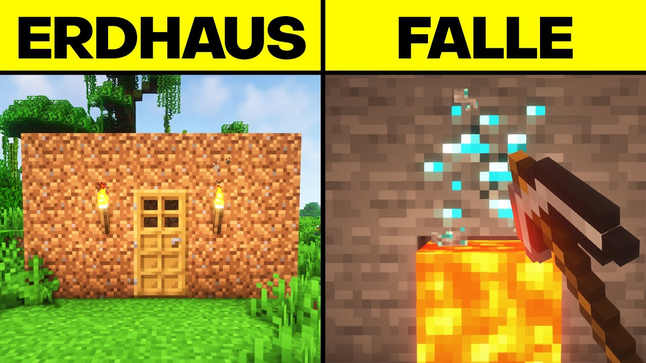 27 DUMME DINGE, die JEDER Minecraft Spieler schon mal gemacht hat!