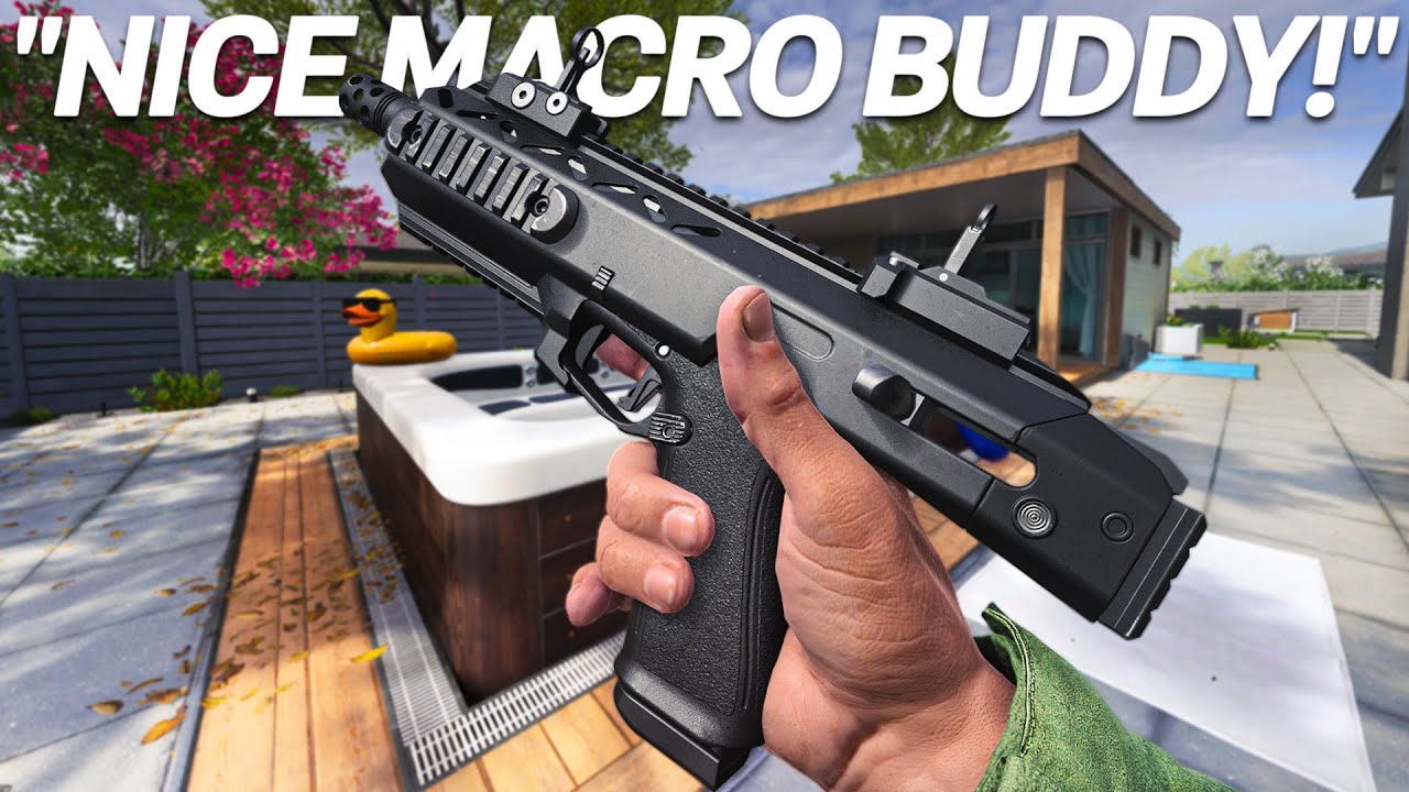 I turned this pistol into a secret SMG & the whole lobby reported me..