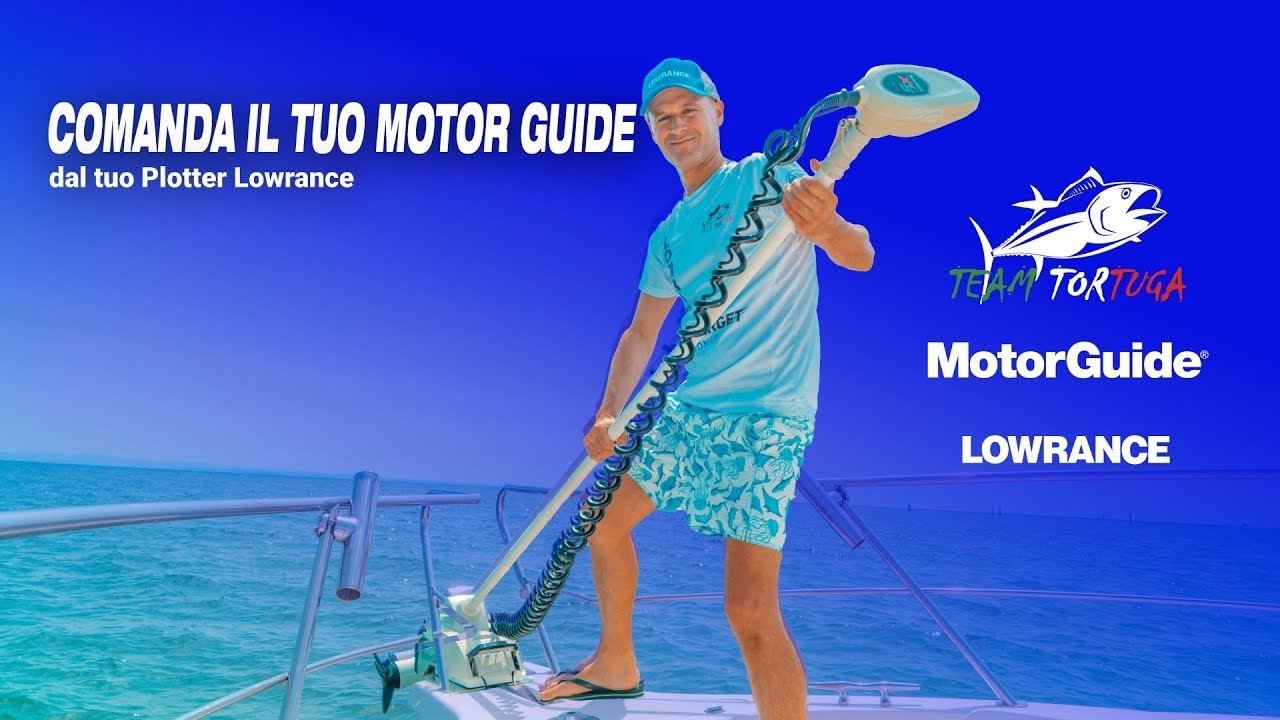 Comanda il tuo #motorguide dal tuo plotter #lowrance