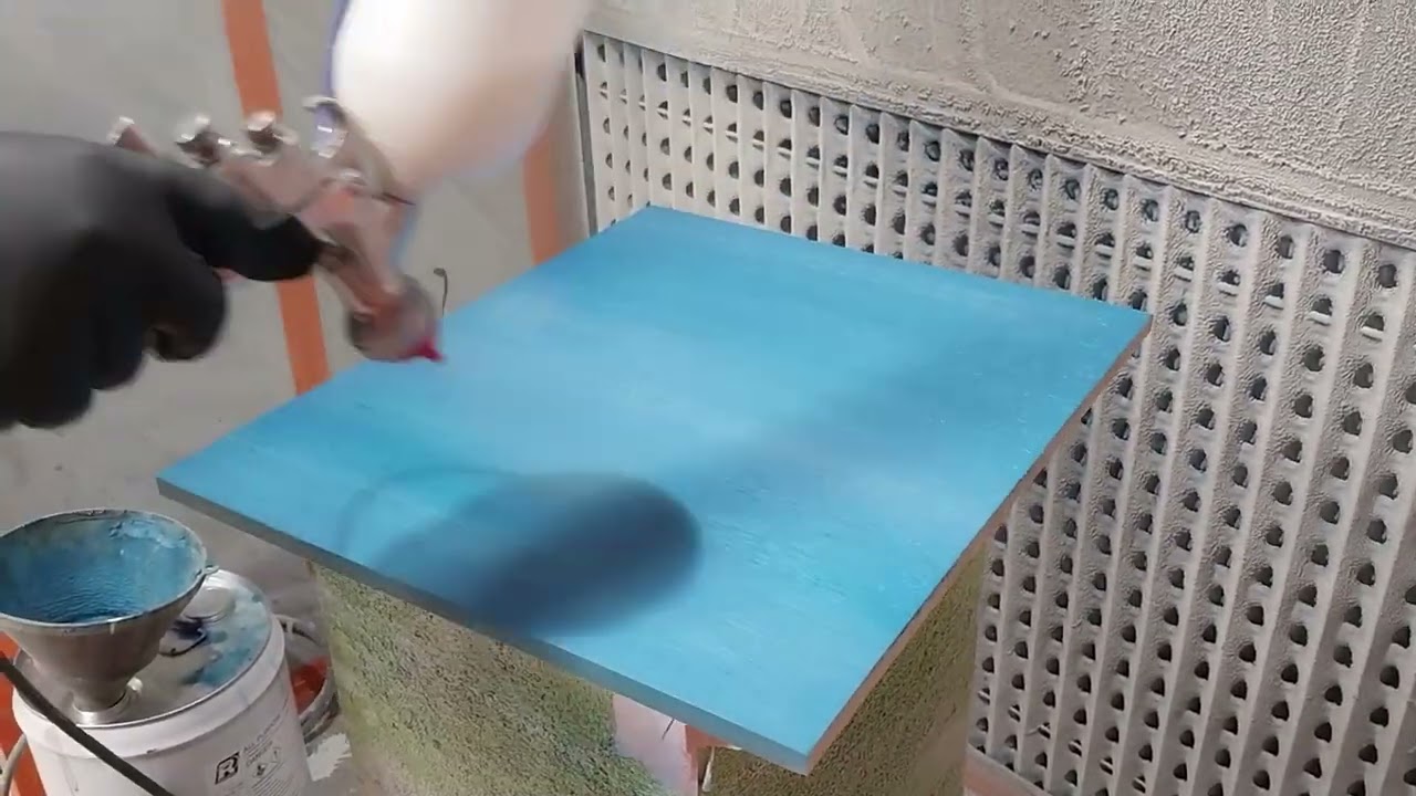 Blue Ilva Stain Custom Match Spray Out