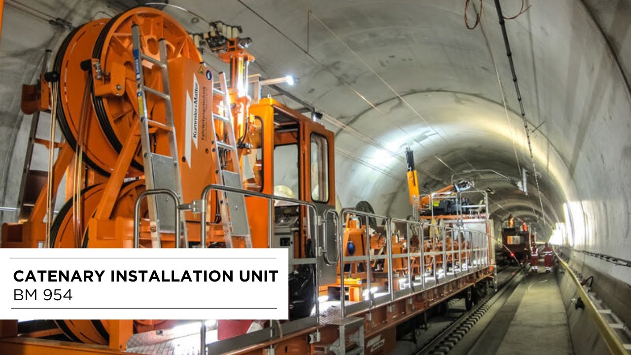BM 954 | Utilized for Catenary Installation - Project Gotthard Tunnel, Switzerland | ZECK