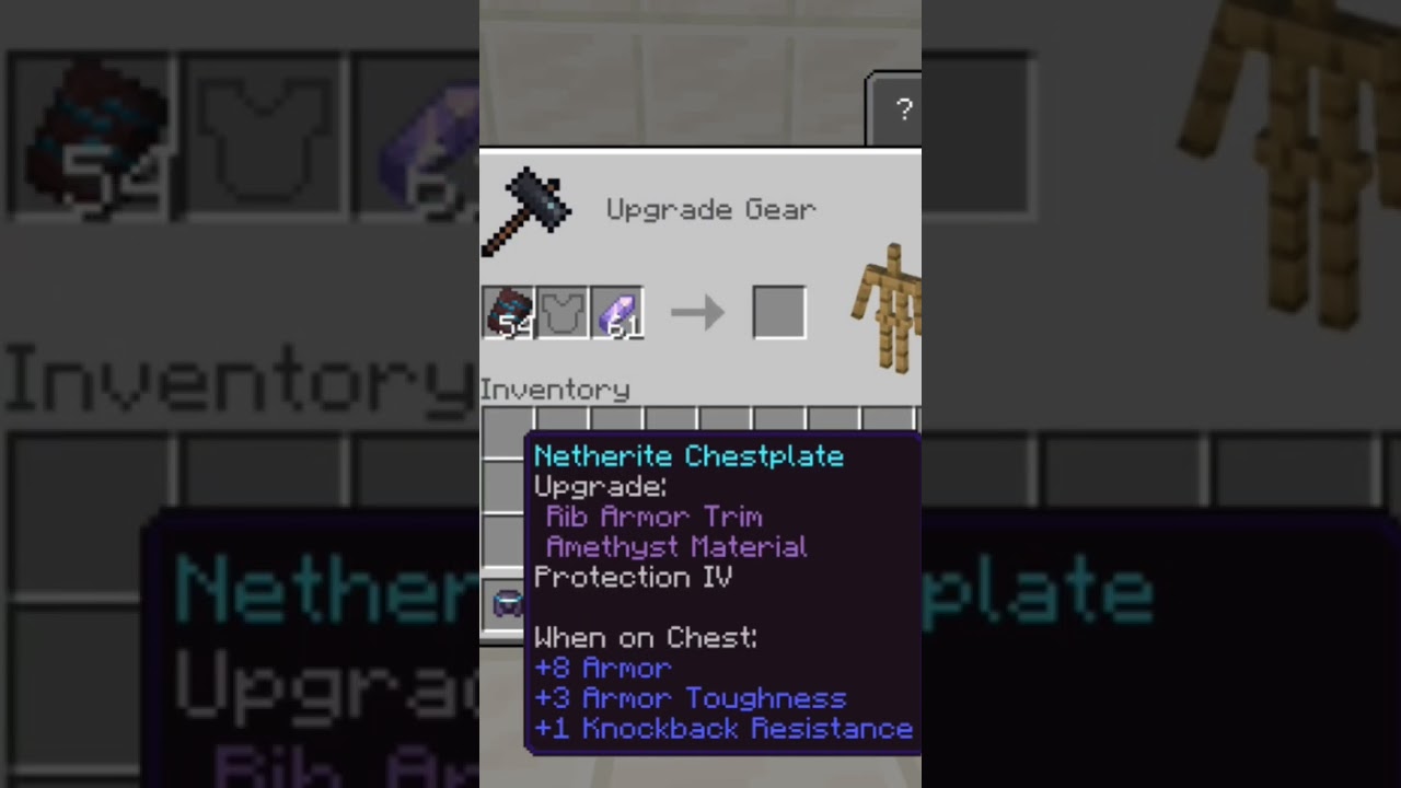 Best netherite Armor design 