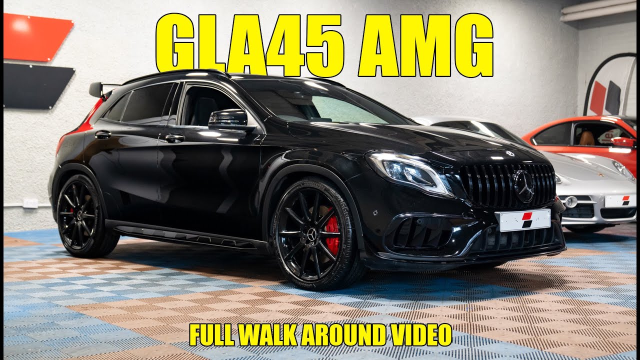 Mercedes GLA45 AMG — видео полного осмотра