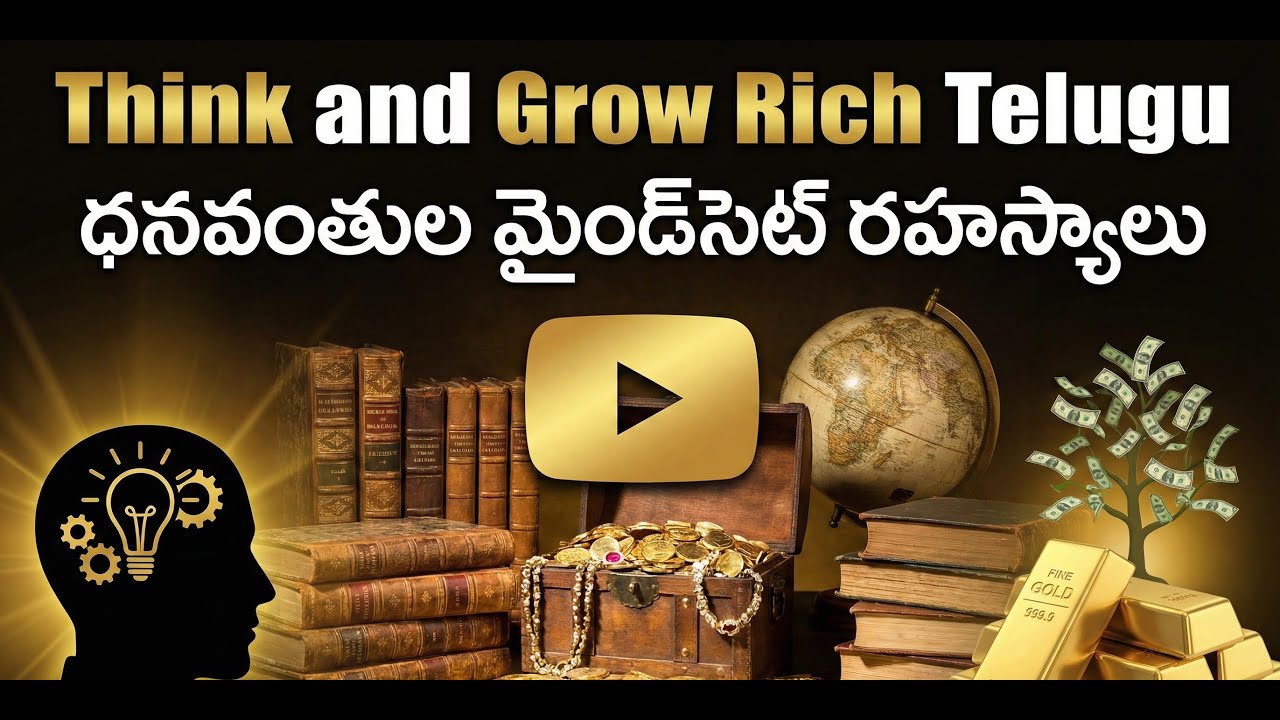 Rich People ఇలా ఆలోచిస్తారు! | Think and Grow Rich Telugu