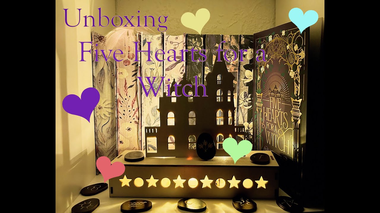 Unboxing - Five Hearts for a Witch - Von-Morgen-Verlag