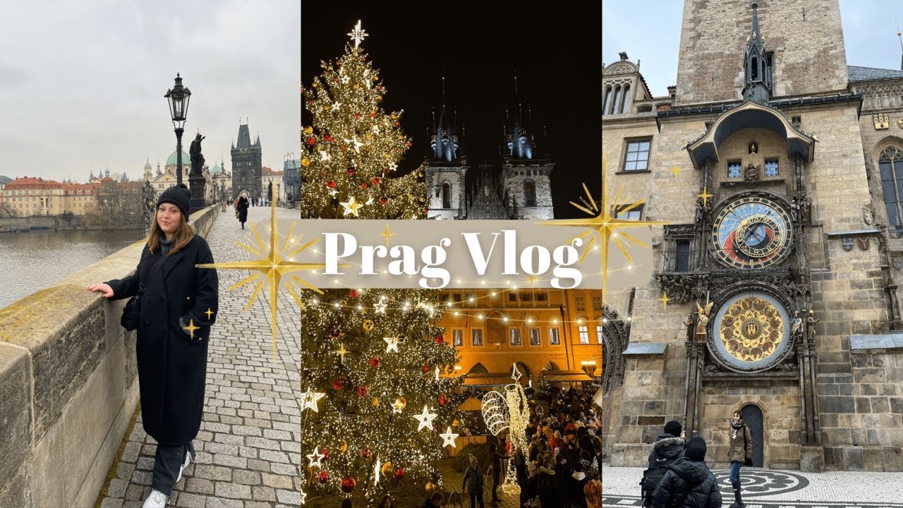Prag Vlog 🇨🇿 | Christmas Market 🎄 | Yorulmanın Adını Gezmek Koymuşlar 🤩
