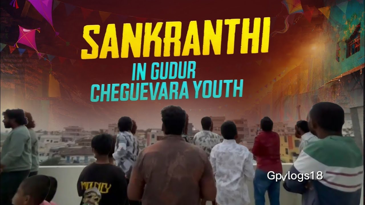 Happy Sankranthi 🪁 We cut 100 kites without stopping funny vlog || Gpvlogs18 #sankranthi