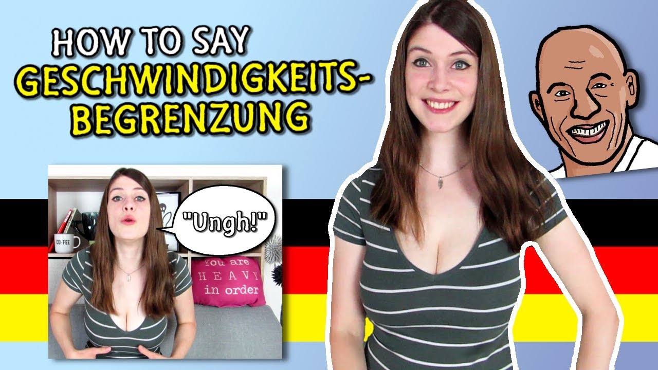 How to say GESCHWINDIGKEITSBEGRENZUNG in German
