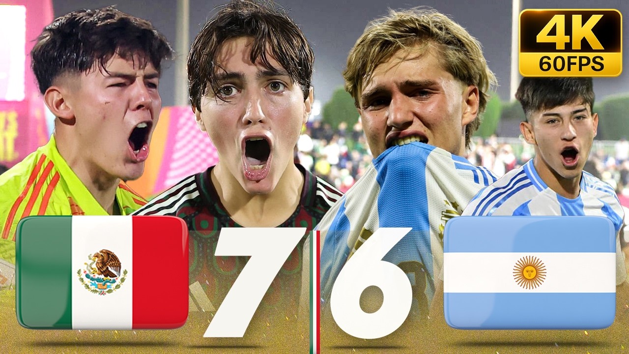 ¡ADIÓS ARGENTINA! MÉXICO REMONTA en un PARTIDAZO lleno de GOLES y los ELIMINA del MUNDIAL