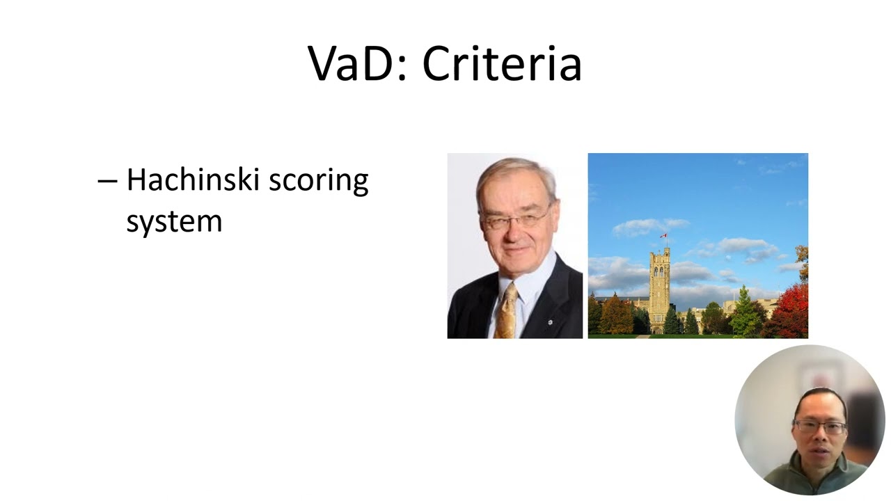 Vascular Dementias
