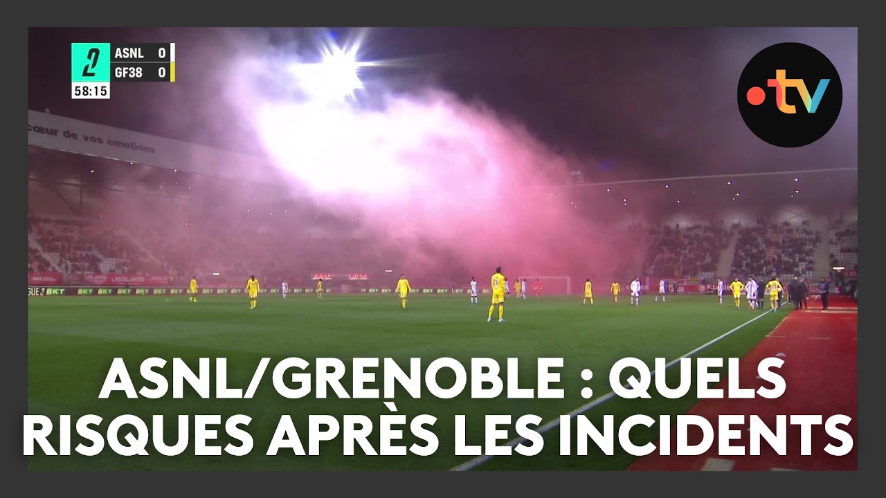 L'ASNL dans la tourmente après les incident lors du match face à Grenoble
