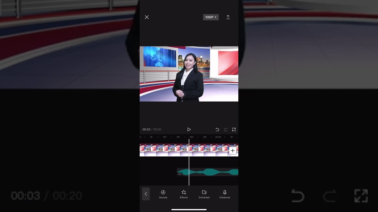 TV Broadcasting Video Edit Tutorial using Capcut ( For Beginners)