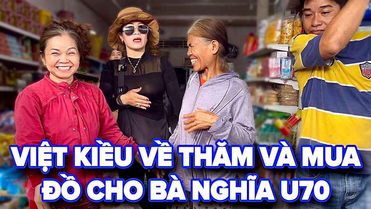 Nóng ! MTQ Nước Ngoài Về MuaQuá Trời Đồ Cho Bà Tuyết U70 Khiến Ai Thấy Củng Ranh Tỵ