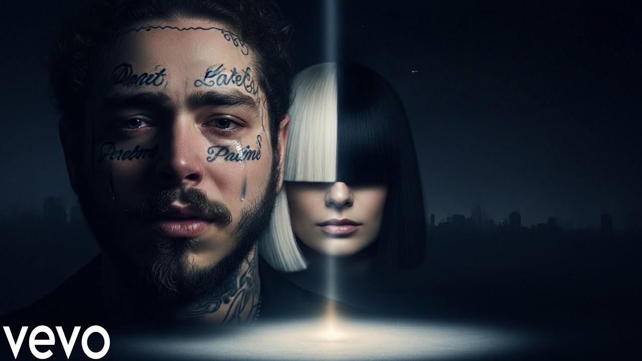 Post Malone Ft Sia - You're The Reason I Breathe (Lyrics Video)