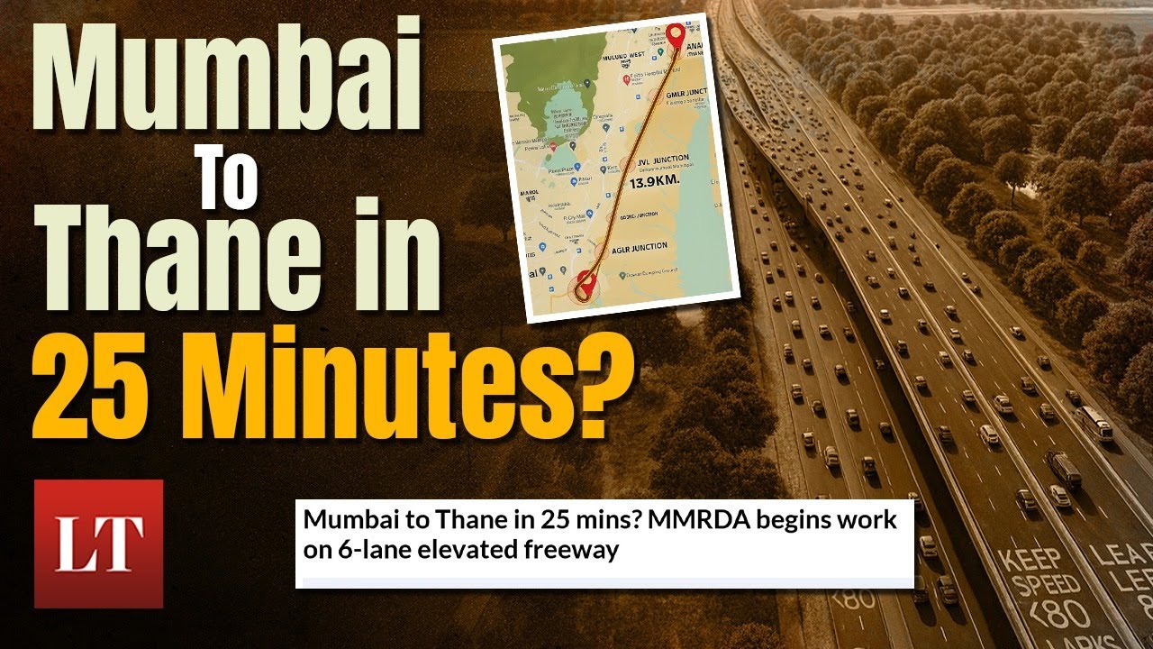 Mumbai To Thane In 25 Minutes? MMRDA&rsquo;s New Freeway! | Lokmat Times