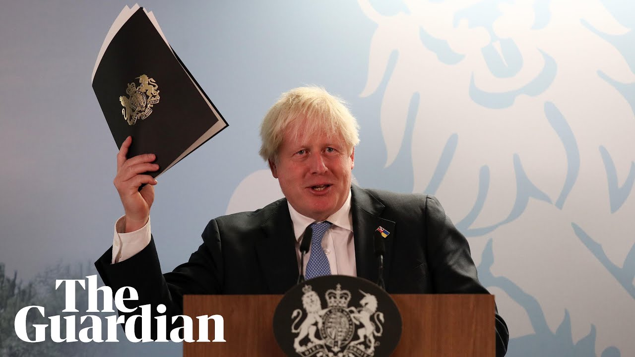 Boris Johnson takes swipe at Truss fracking plans in penultimate speech